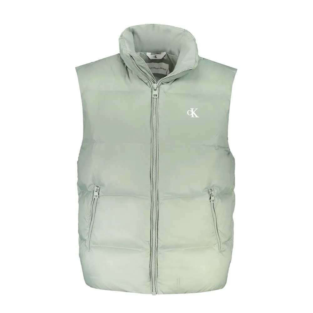 Calvin Klein Men's Green Polyamide Jacket