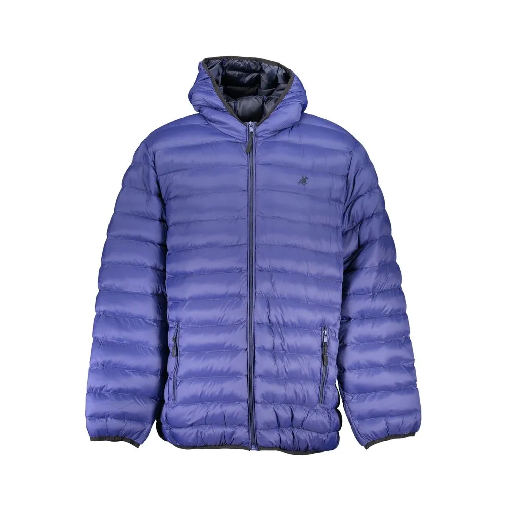 U.S. Grand Polo Men's Blue Polyester Jacket