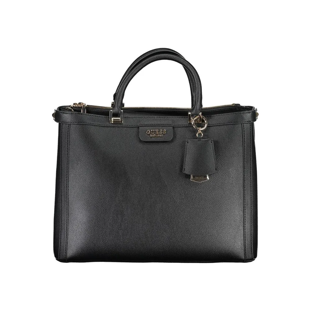 Guess Jeans Women's Black Polyethylene Handbag