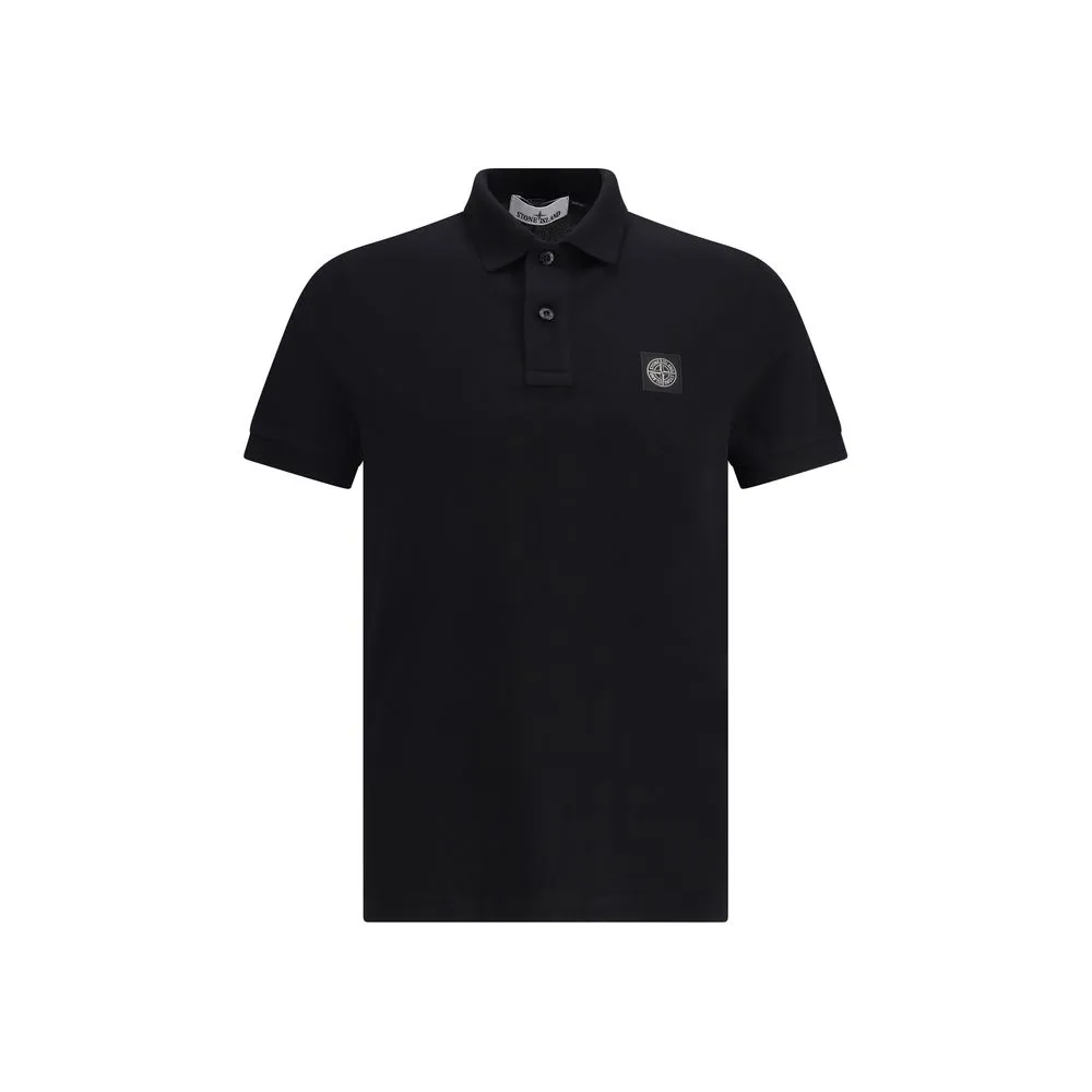 Stone Island Men's Logoed Polo Shirt
