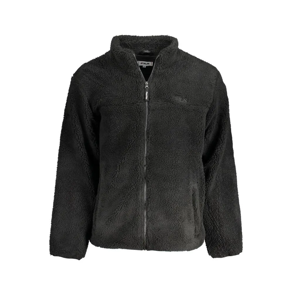 Fila Men's Black Polyester Jacket