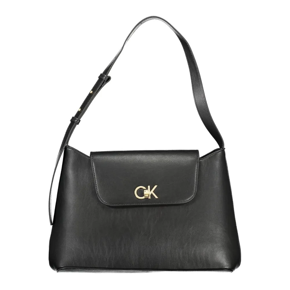 Calvin Klein Women's Black Polyester Handbag