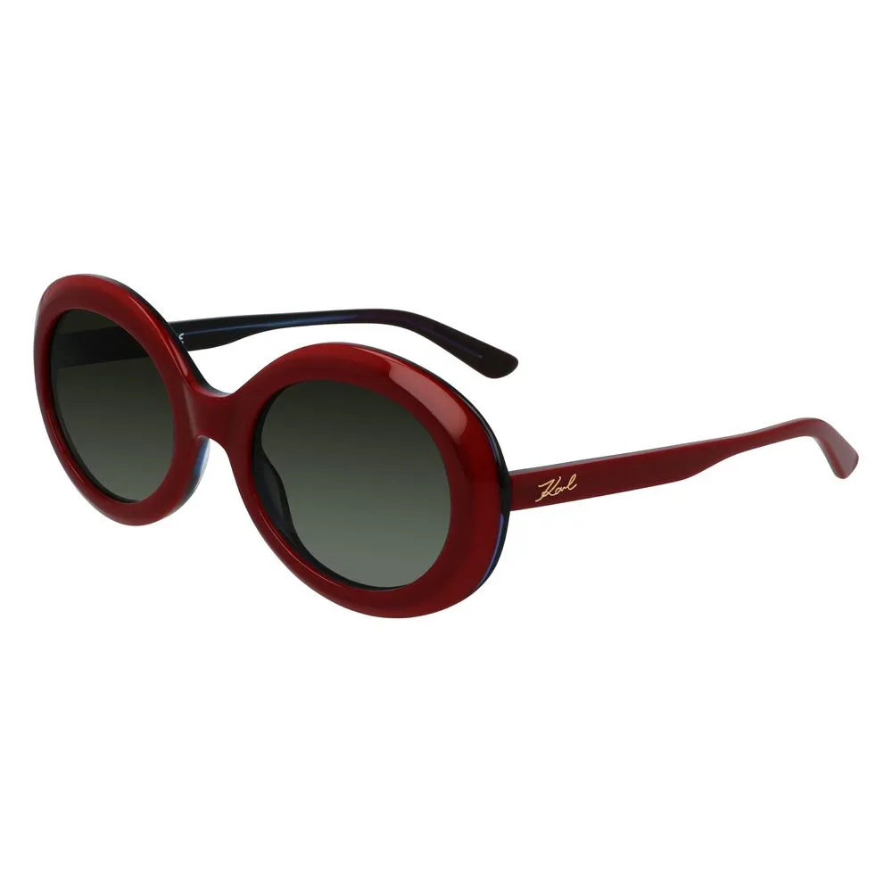 Karl Lagerfeld Women's Red Acetate Sunglasses