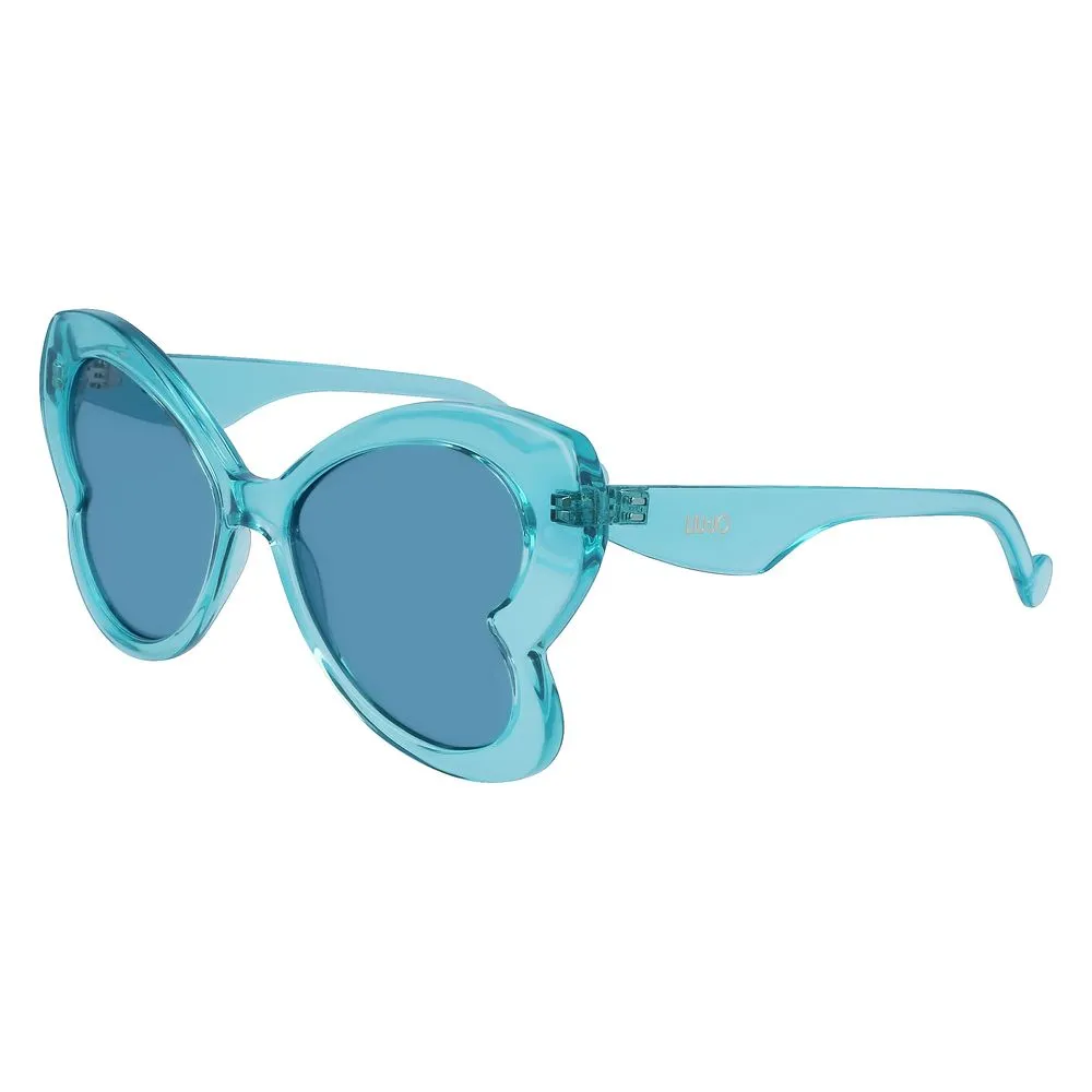 Liu Jo Women's Blue Injected Sunglasses