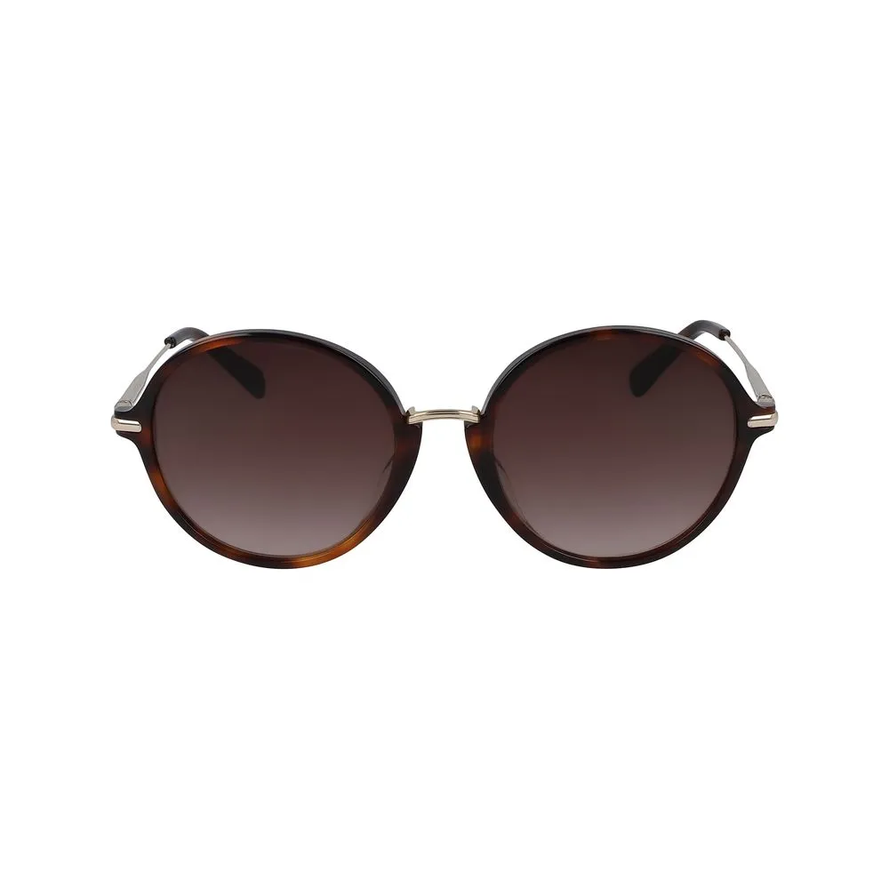 Longchamp Women's Brown Acetate Sunglasses