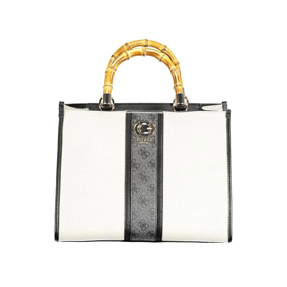 Guess Jeans Women's Black Cotton Handbag