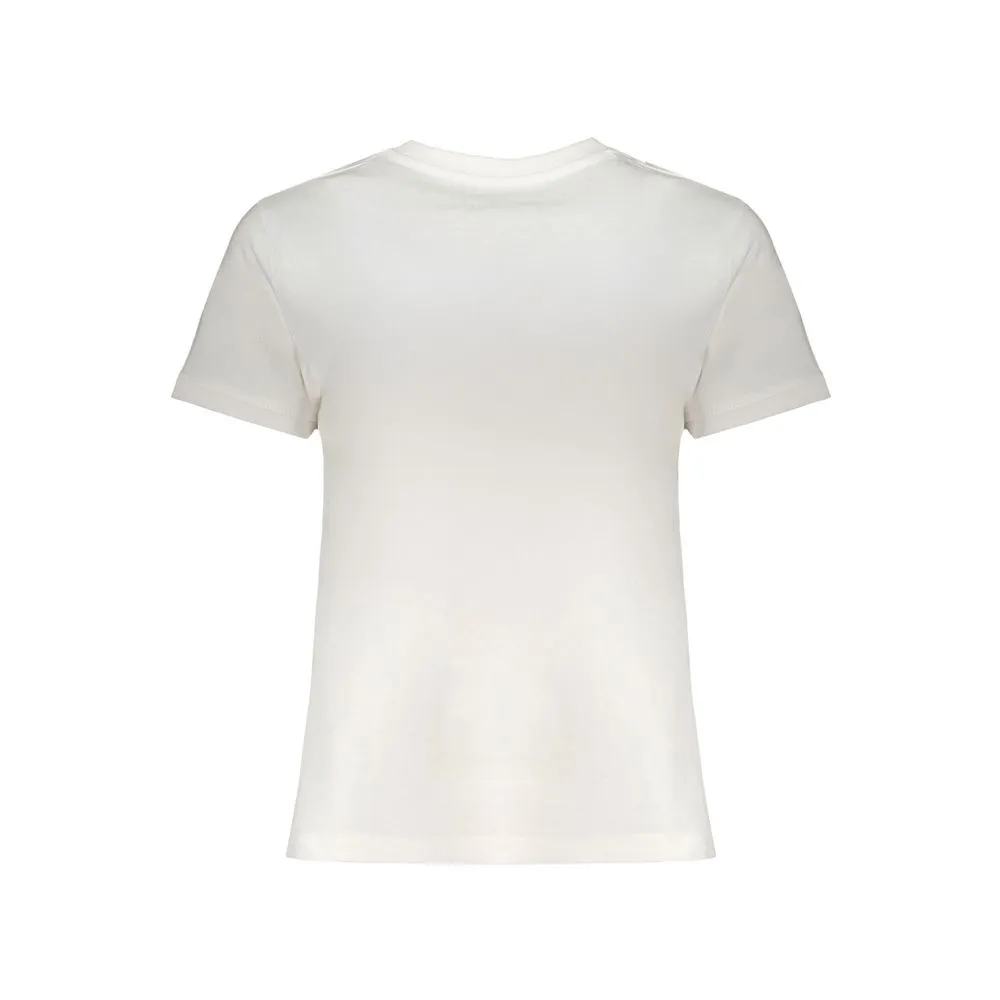 Kappa Women's White Cotton Tops & T-Shirt