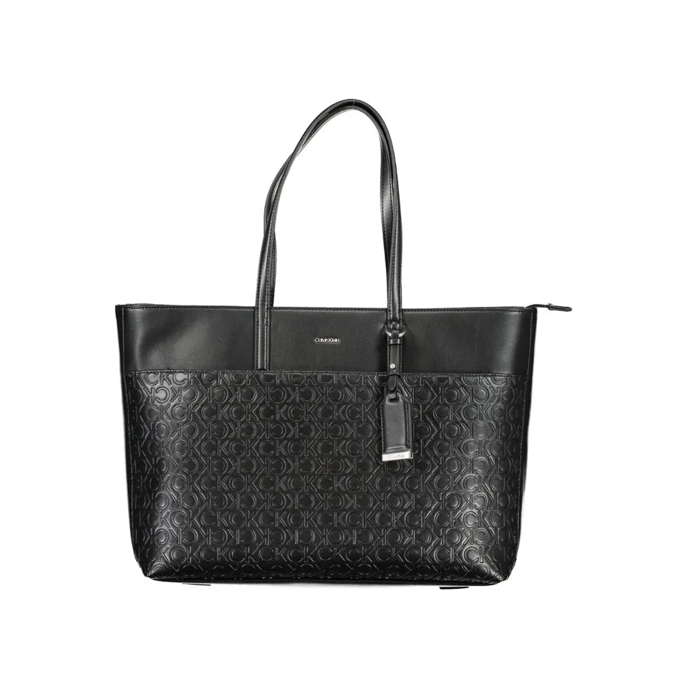 Calvin Klein Women's Black Polyester Handbag