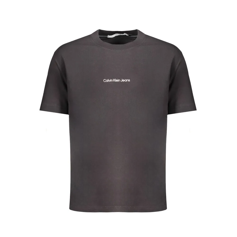 Calvin Klein Men's Black Cotton T-Shirt