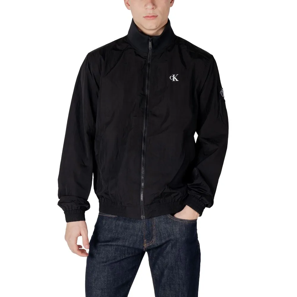 Calvin Klein Jeans Men's Black Polyamide Jacket
