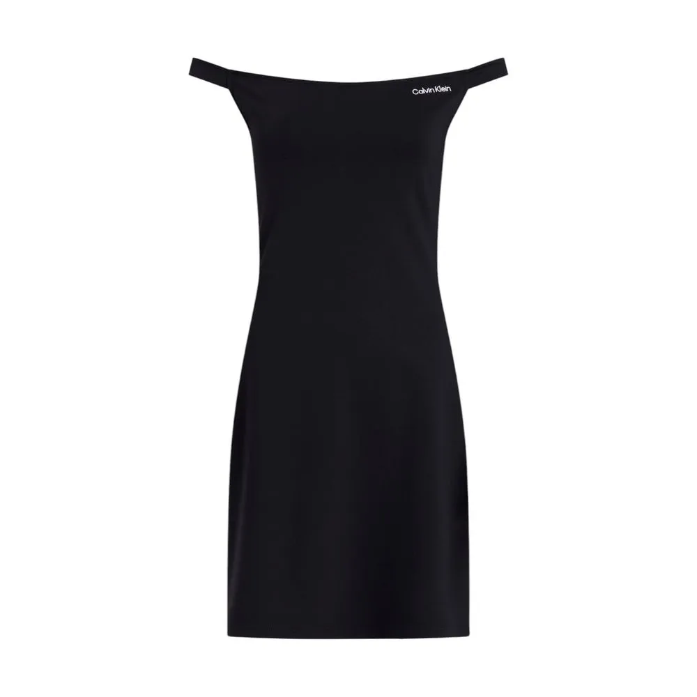 Calvin Klein Jeans Women's Black Viscose Dress