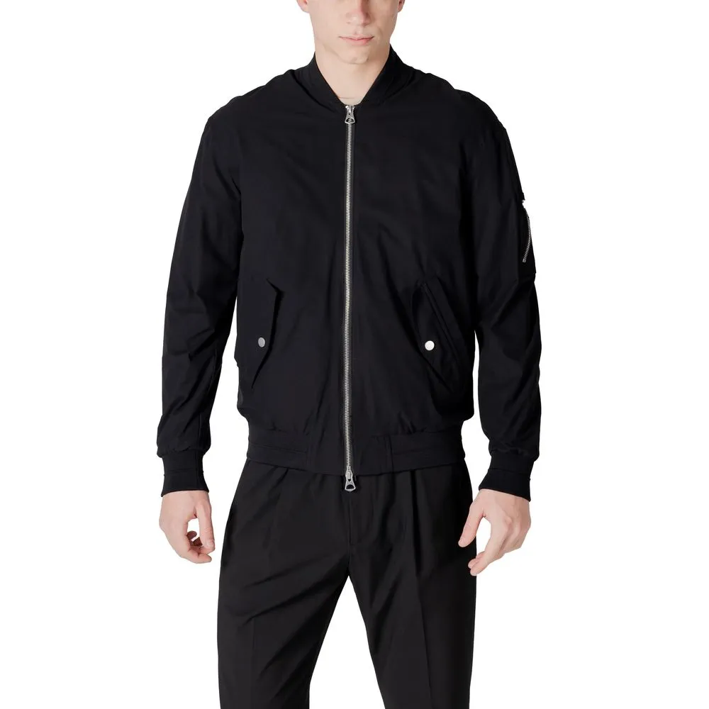 Antony Morato Men's Black Polyester Jacket