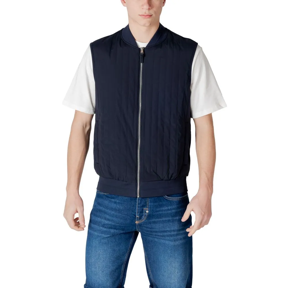 Antony Morato Men's Blue Cotton Jacket