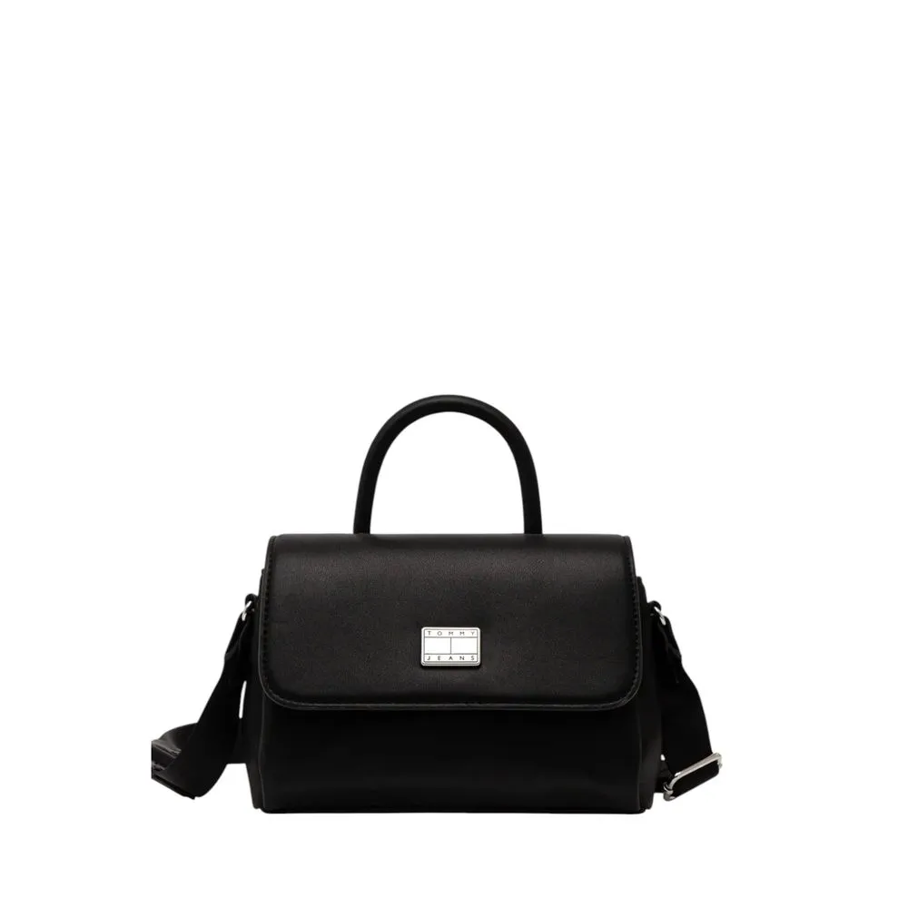 Tommy Hilfiger Women's Black Polyethylene Handbag