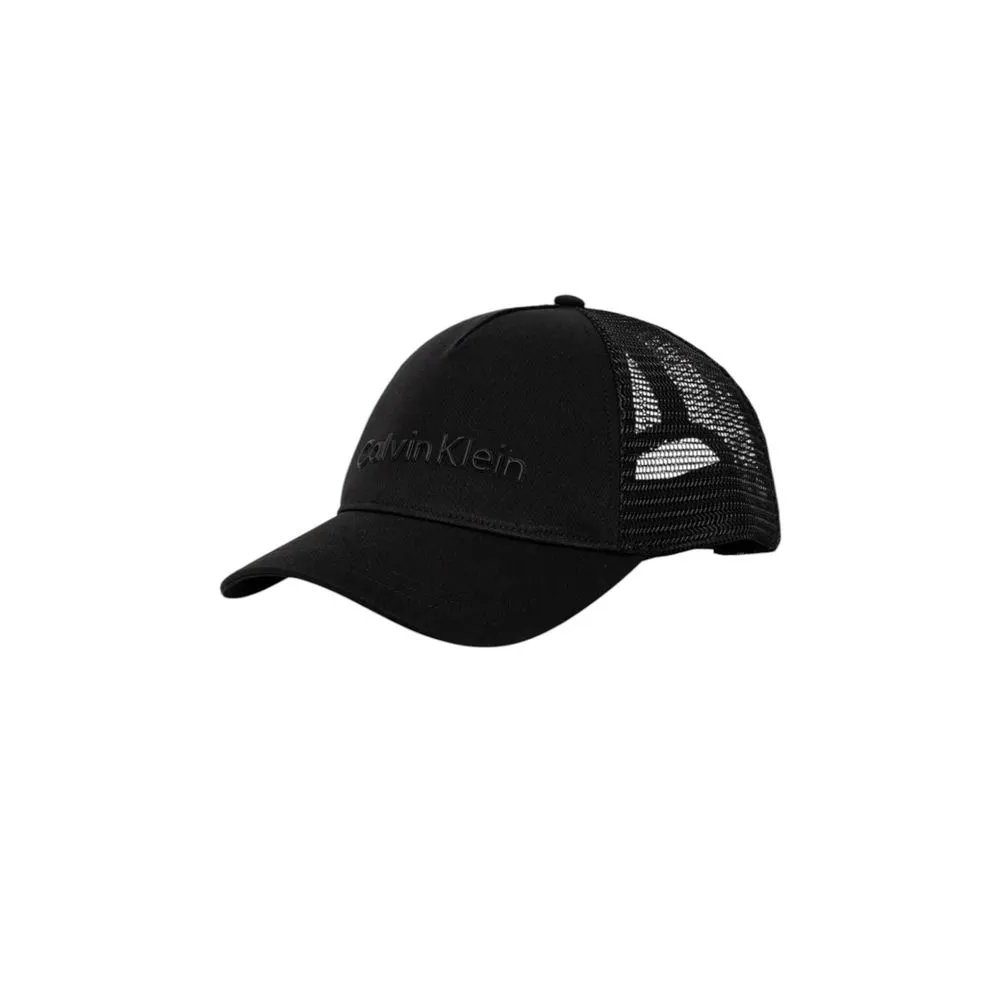 Calvin Klein Men's Black Cotton Hats & Cap