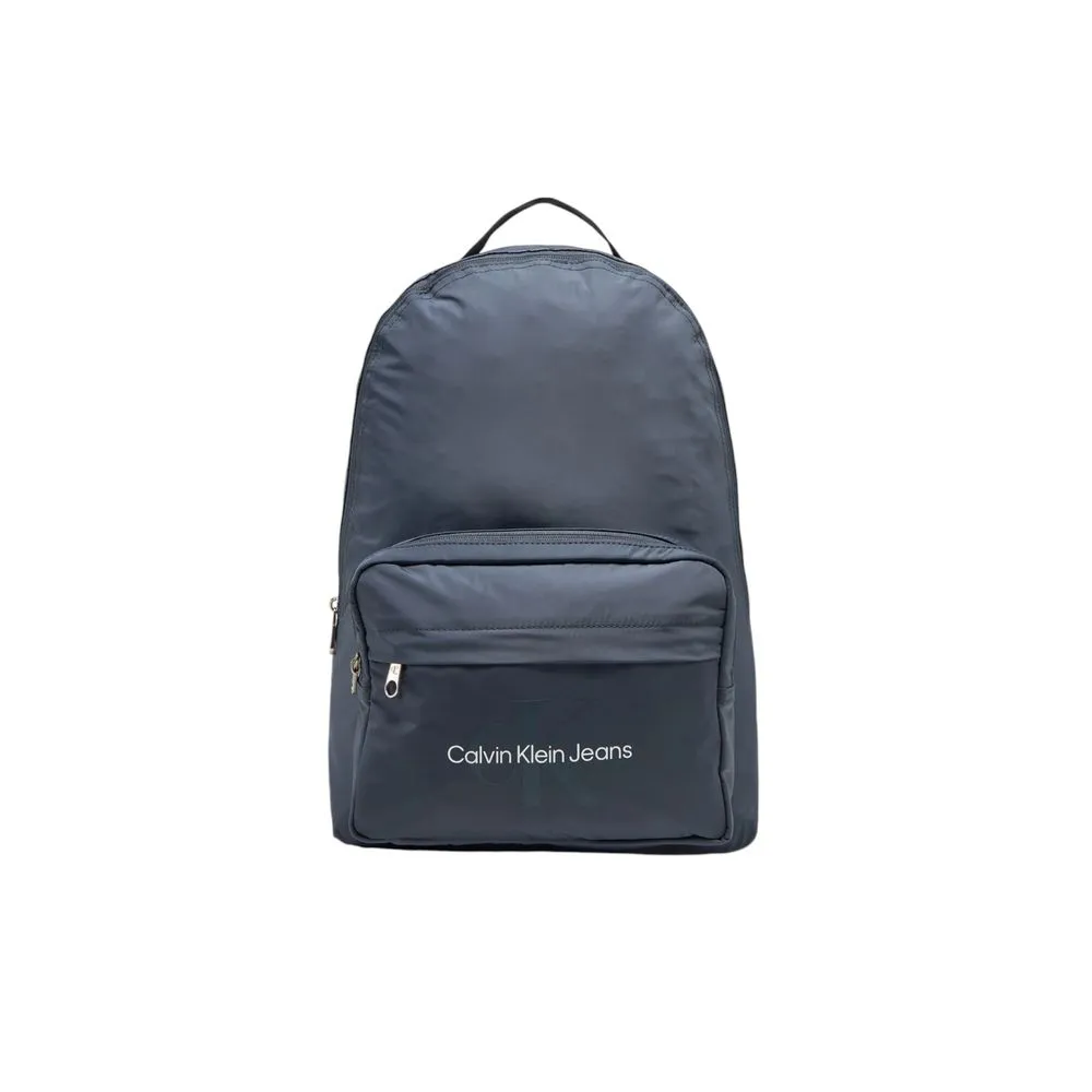 Calvin Klein Jeans Men's Blue Recycled Polyester Backpack