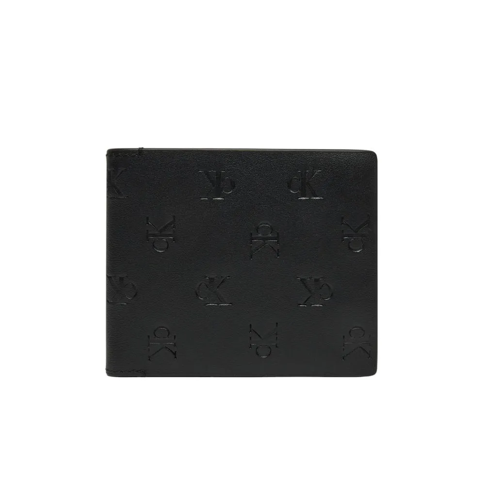 Calvin Klein Jeans Men's Black Leather Wallet
