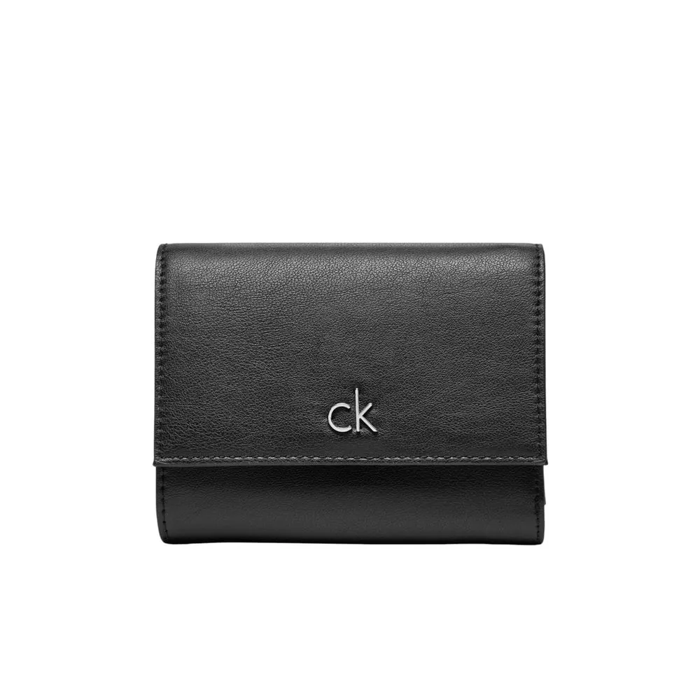 Calvin Klein Women's Black Recycled Polyester Wallet