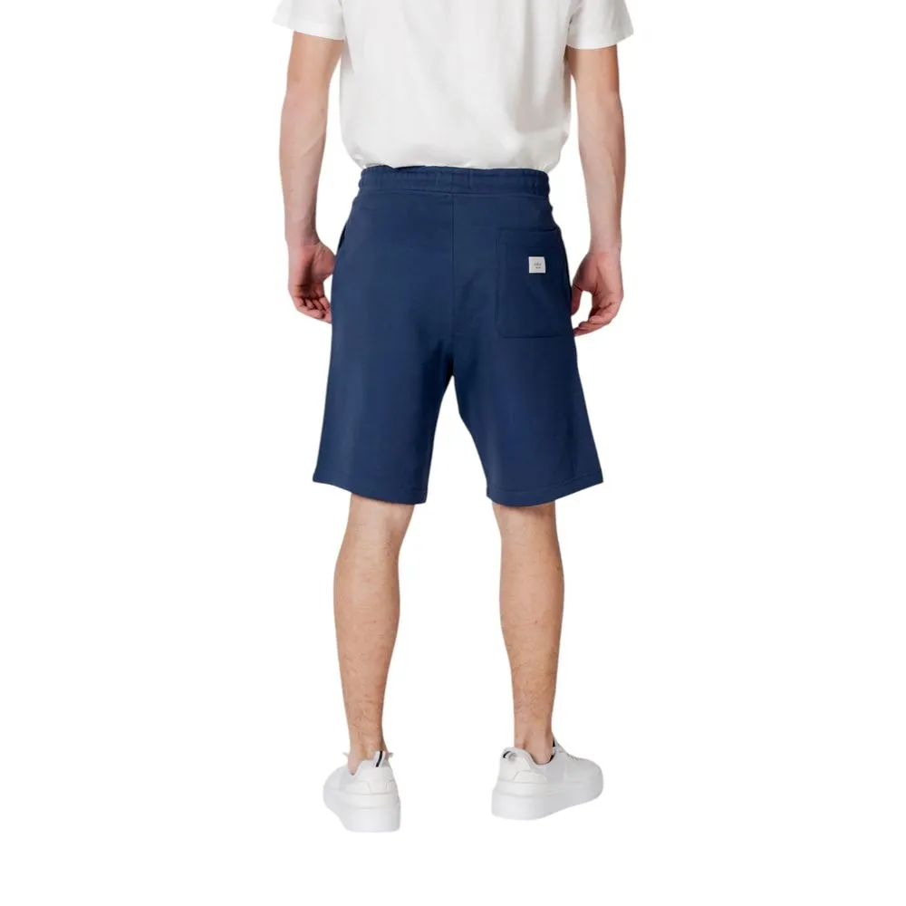 Replay Men's Blue Cotton Short