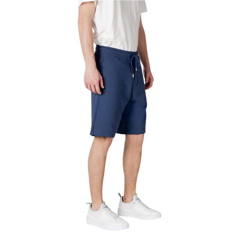 Replay Men's Blue Cotton Short