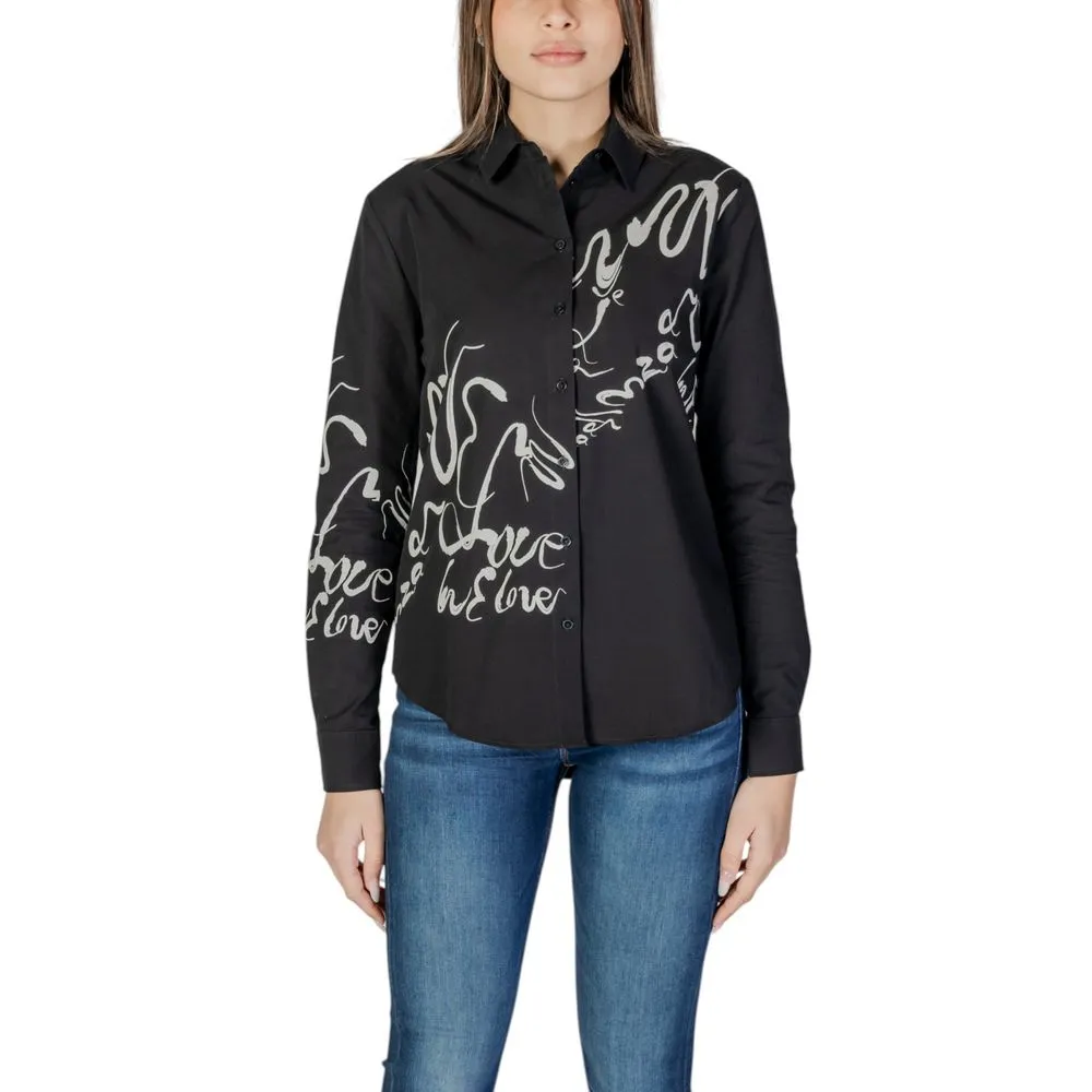 Desigual Women's Black Cotton Sweater