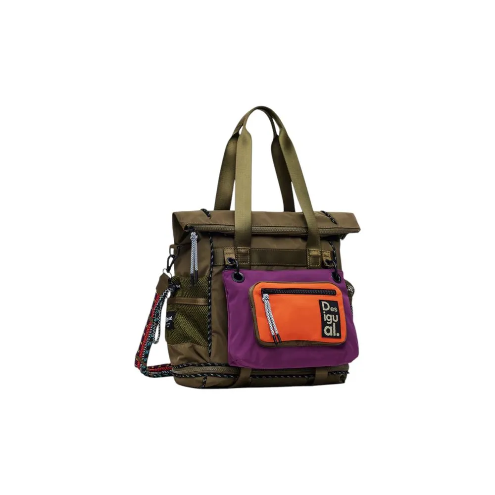 Desigual Women's Green Polyethylene Backpack