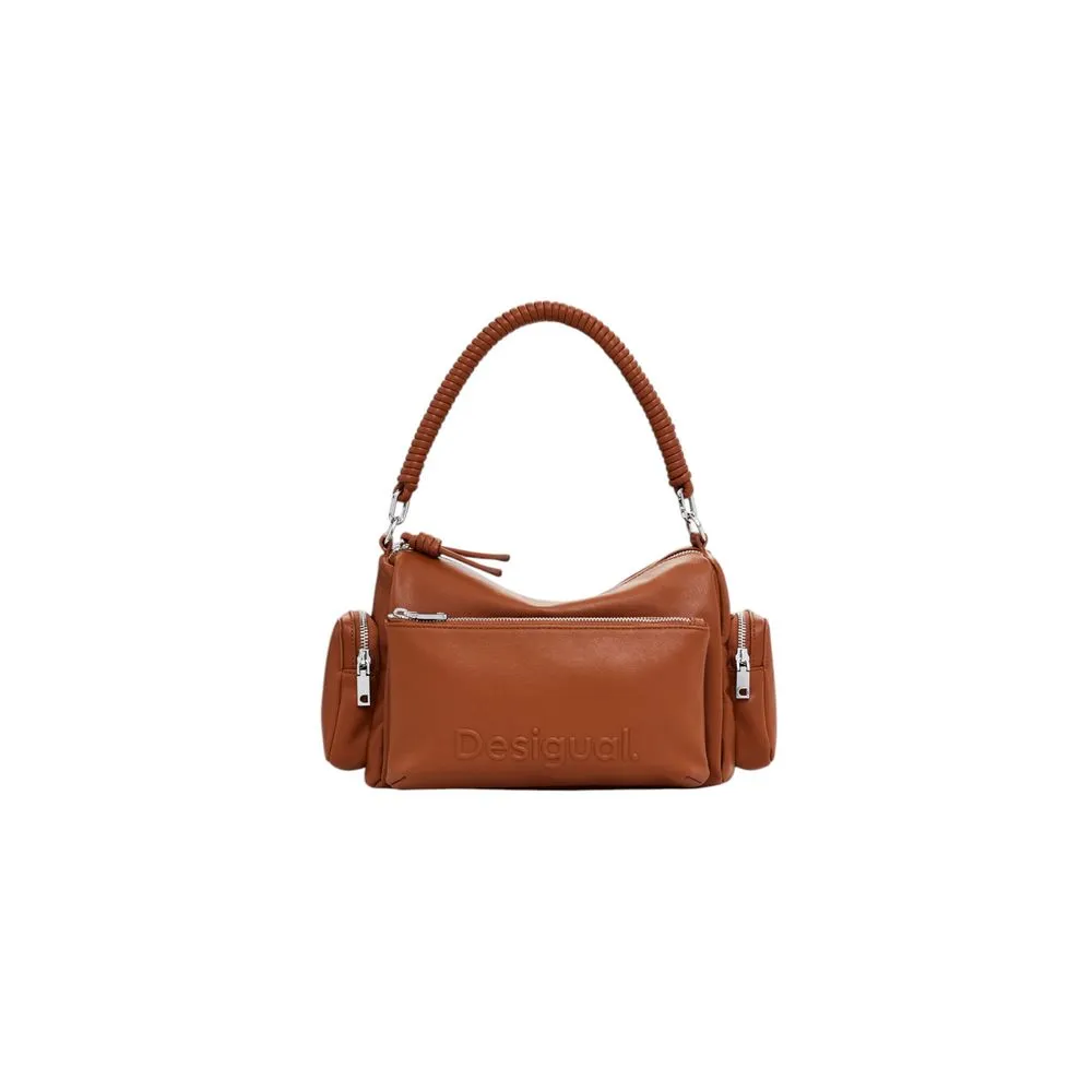 Desigual Women's Beige Polyethylene Handbag