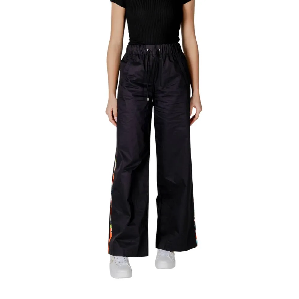 Desigual Women's Black Cotton Jeans & Pant