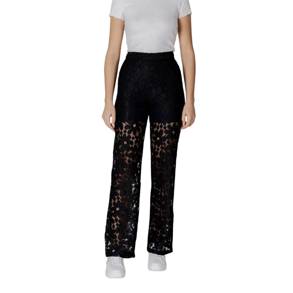 Desigual Women's Black Polyester Jeans & Pant