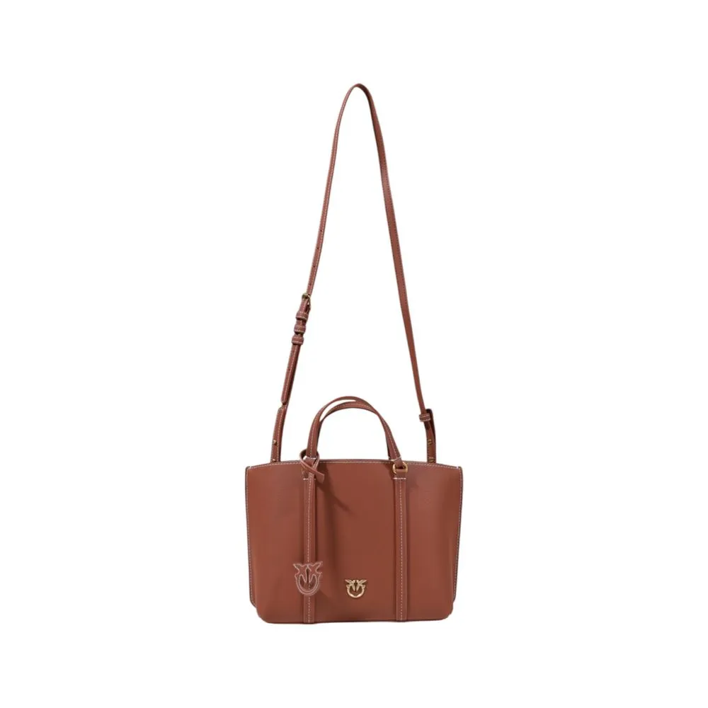 PINKO Women's Red Leather Handbag