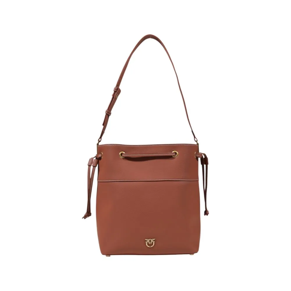 PINKO Women's Red Leather Handbag