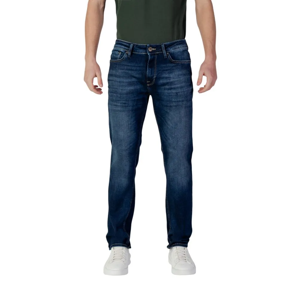 Jack Jones Men's Blue Organic Cotton Jeans & Pant
