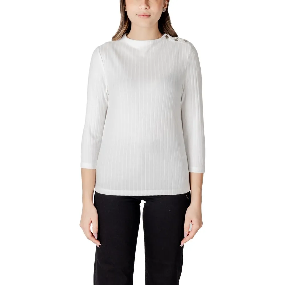 Street One Women's White Polyester Tops & T-Shirt