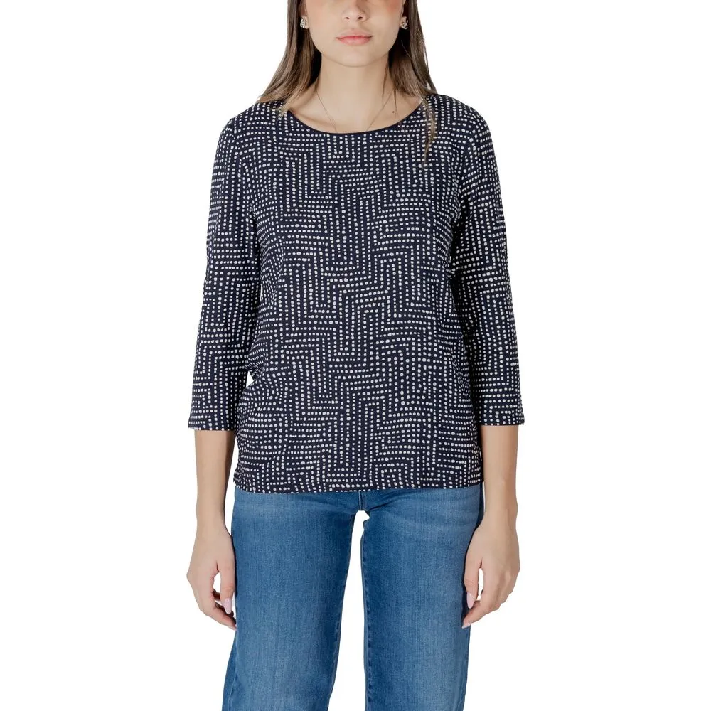 Street One Women's Blue Viscose Tops & T-Shirt