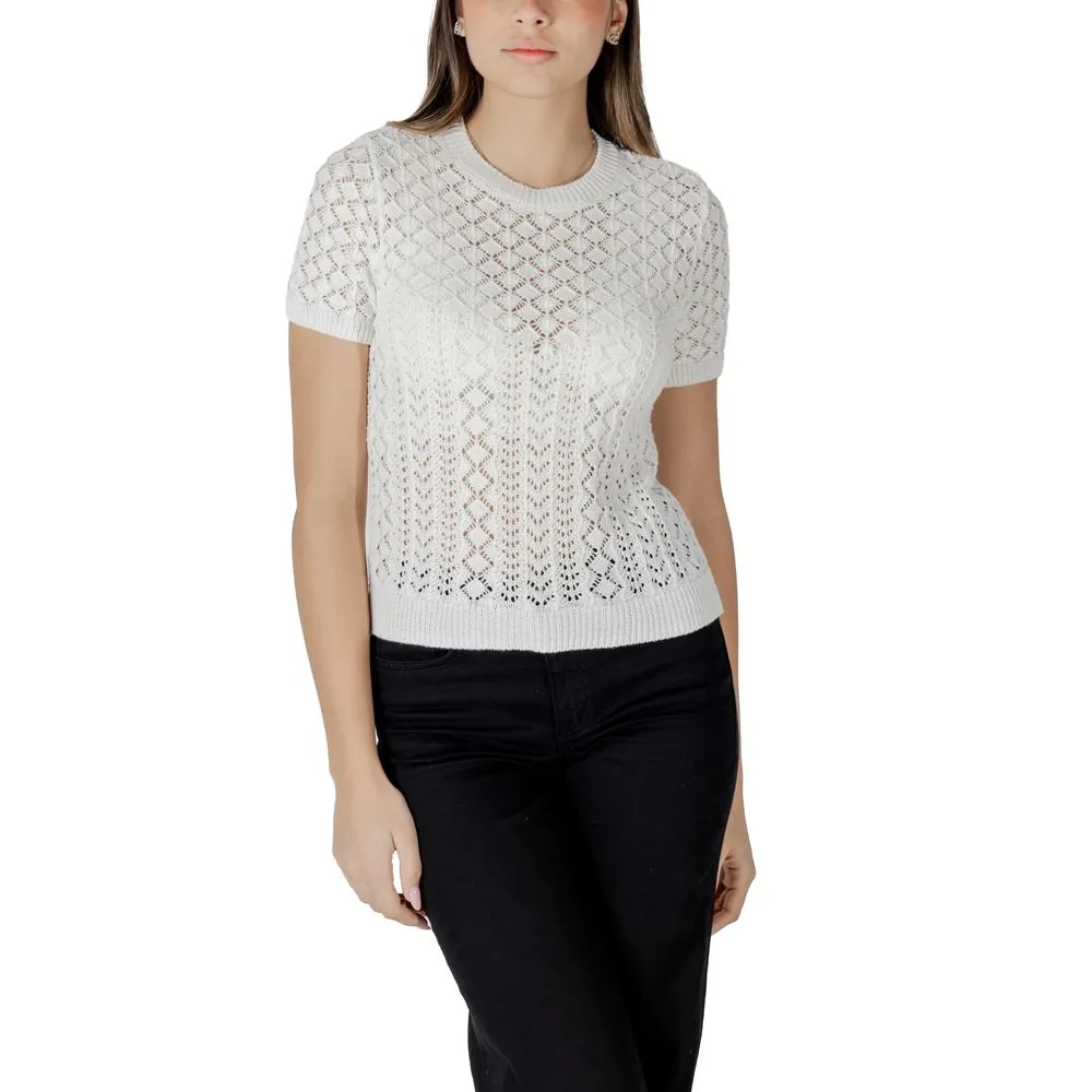 Only Women's White Recycled Cotton Tops & T-Shirt