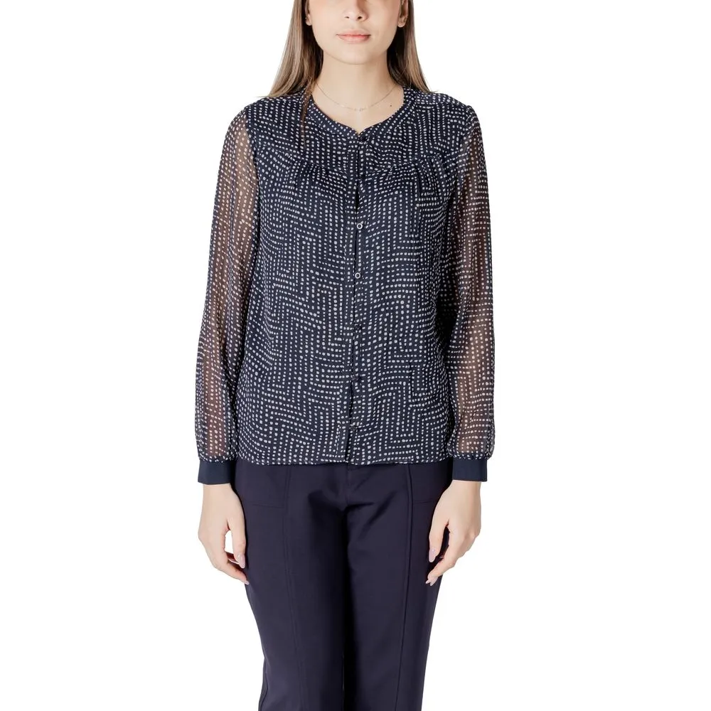 Street One Women's Blue Polyester Shirt
