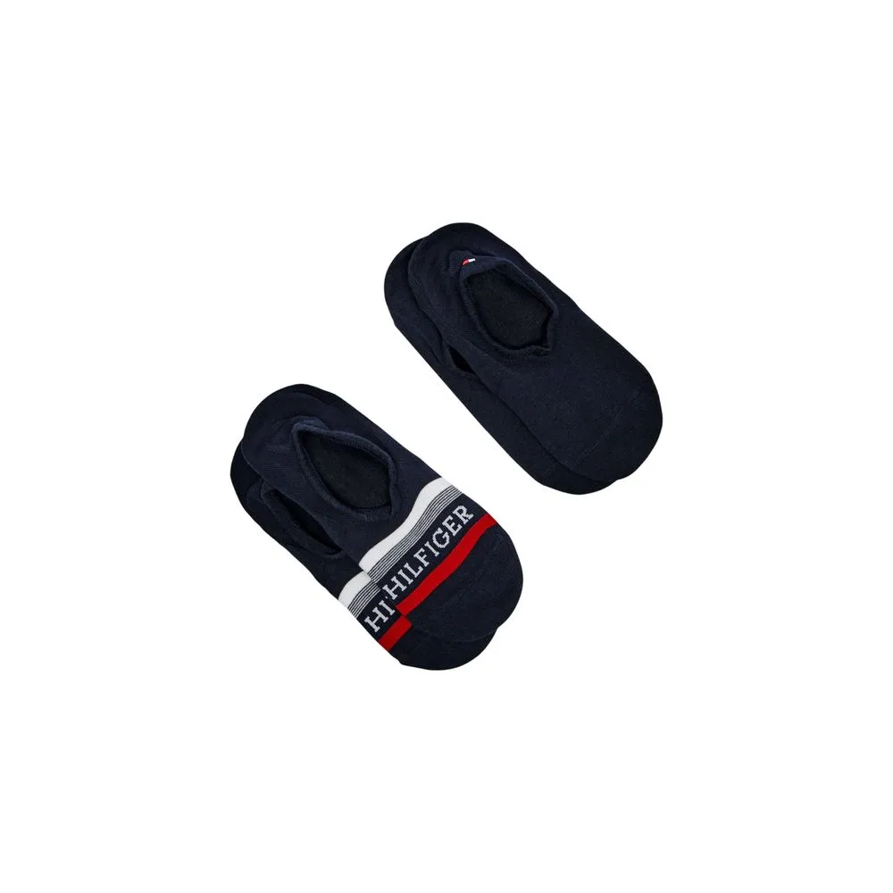 Tommy Hilfiger Men's Blue Cotton Sock
