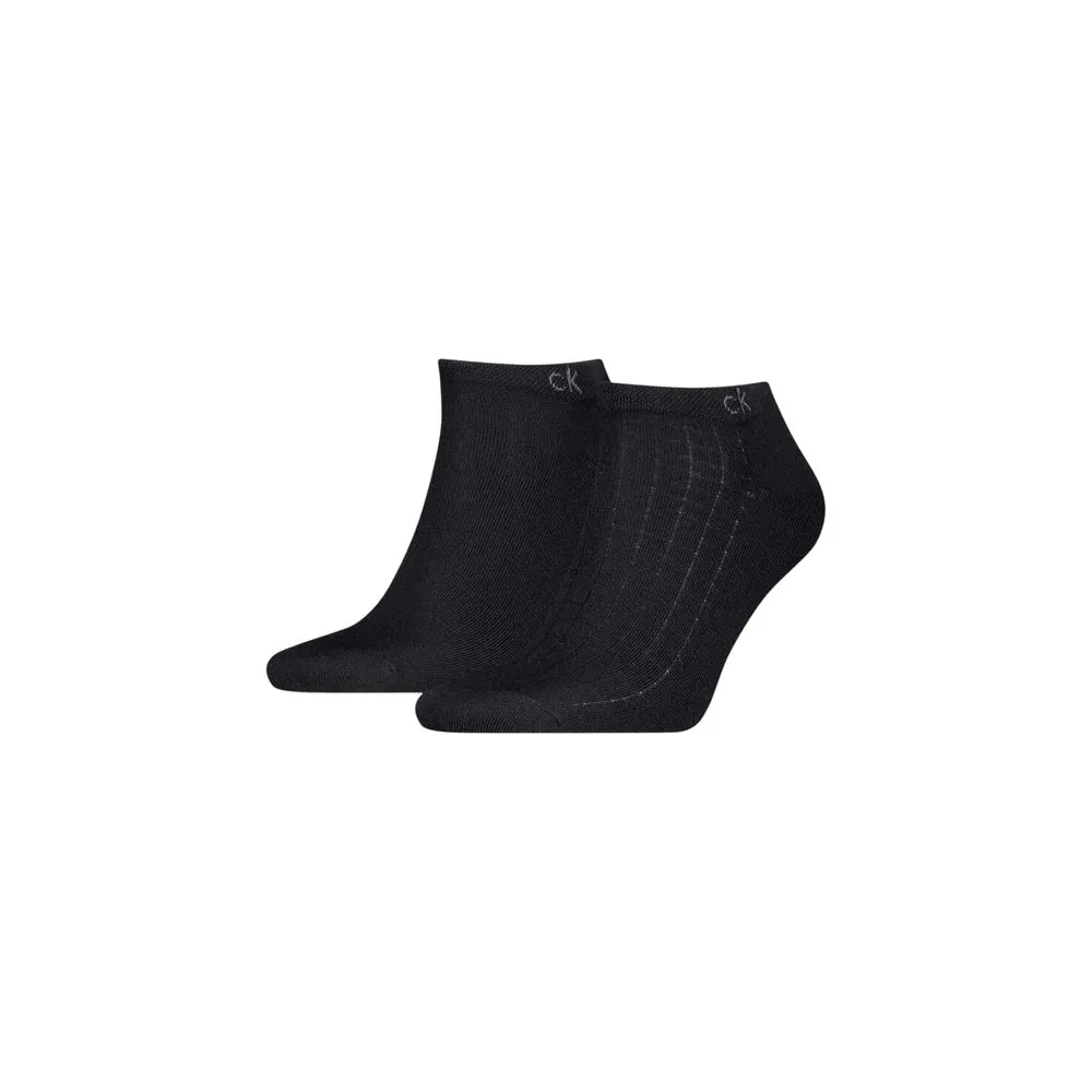 Calvin Klein Men's Black Polyester Sock