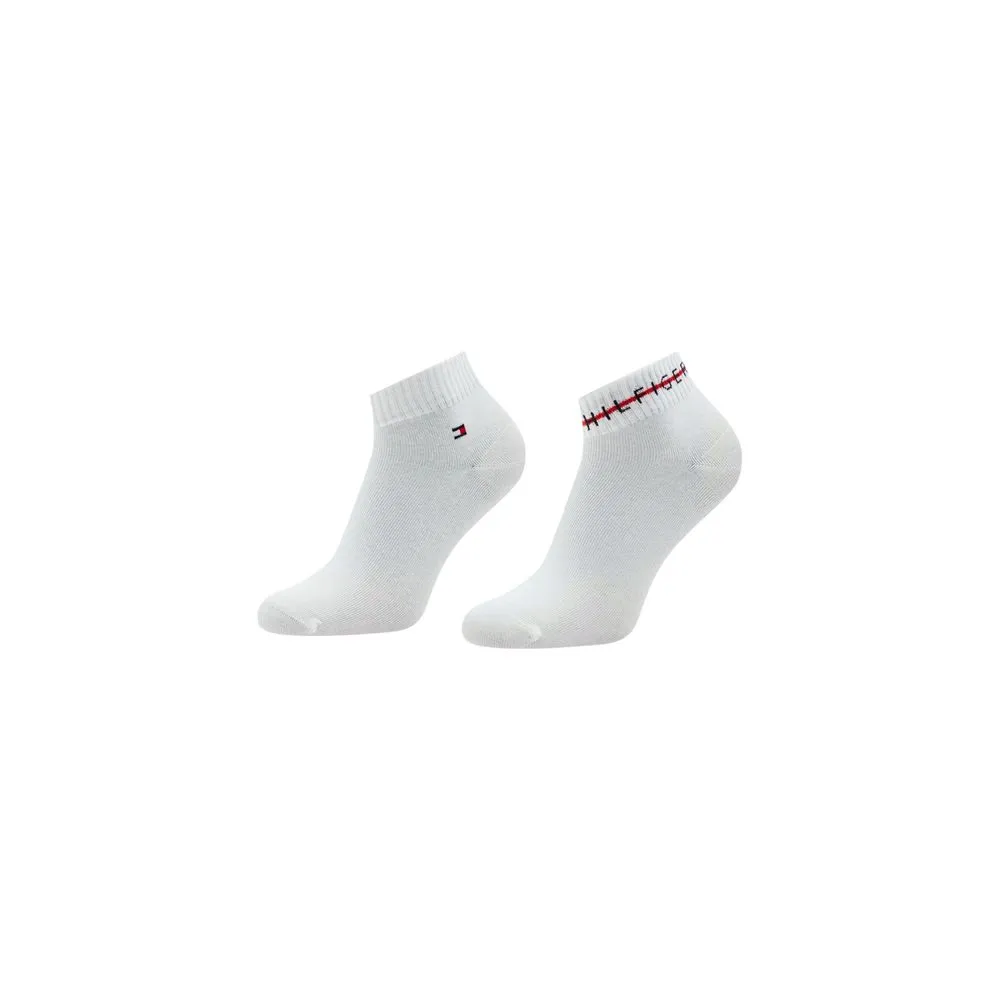 Tommy Hilfiger Men's White Cotton Sock