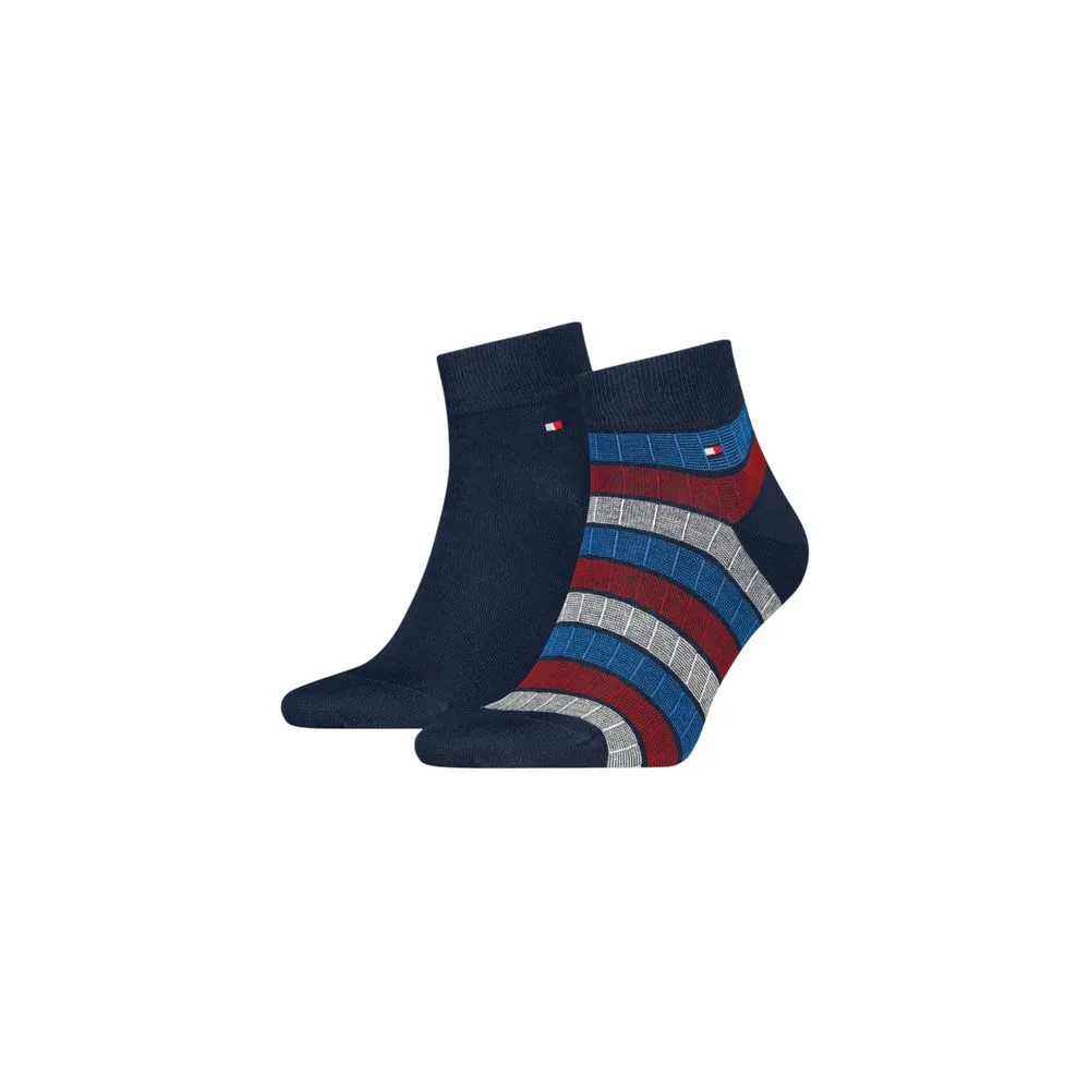 Tommy Hilfiger Men's Blue Cotton Sock