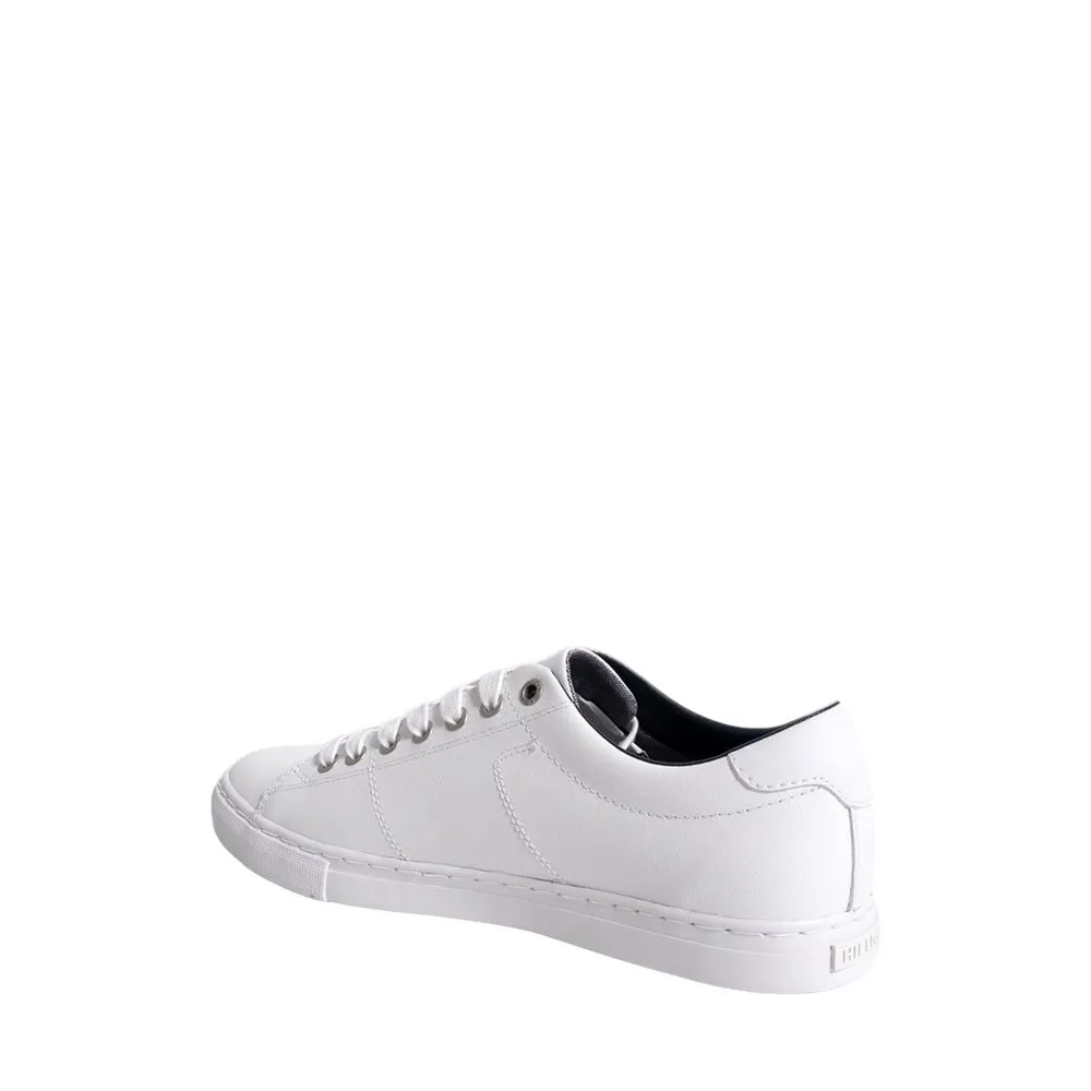Tommy Hilfiger Men's White Leather Sneaker
