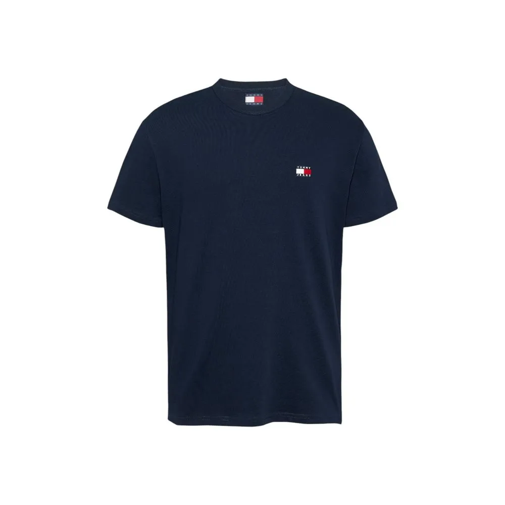 Tommy Hilfiger Jeans Men's Blue Cotton Rigenerato T-Shirt