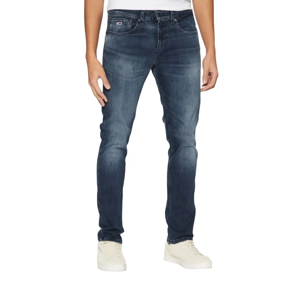 Tommy Hilfiger Jeans Men's Blue Cotton Rigenerato Jeans & Pant