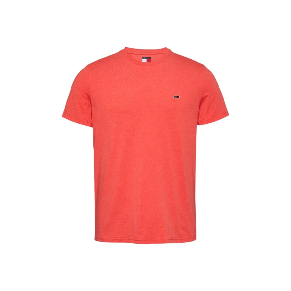 Tommy Hilfiger Jeans Men's Orange Cotton T-Shirt