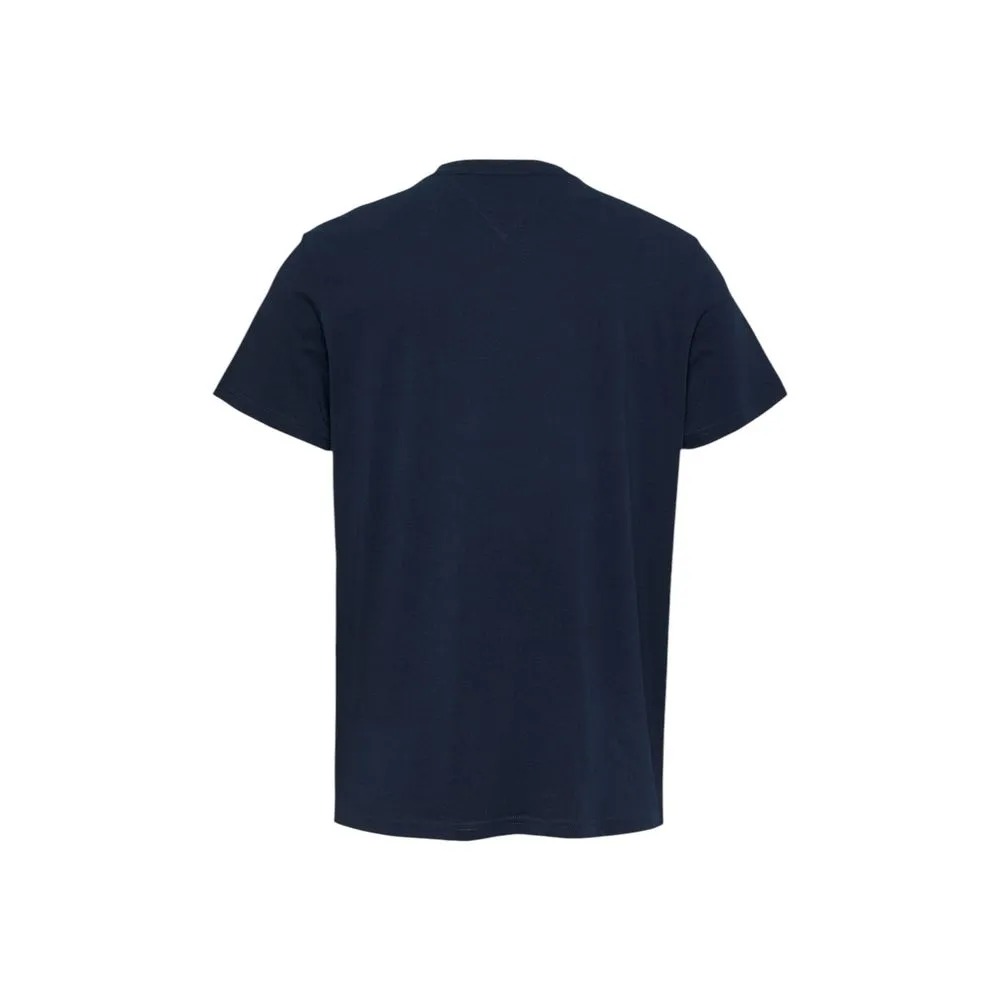 Tommy Hilfiger Jeans Men's Blue Cotton T-Shirt