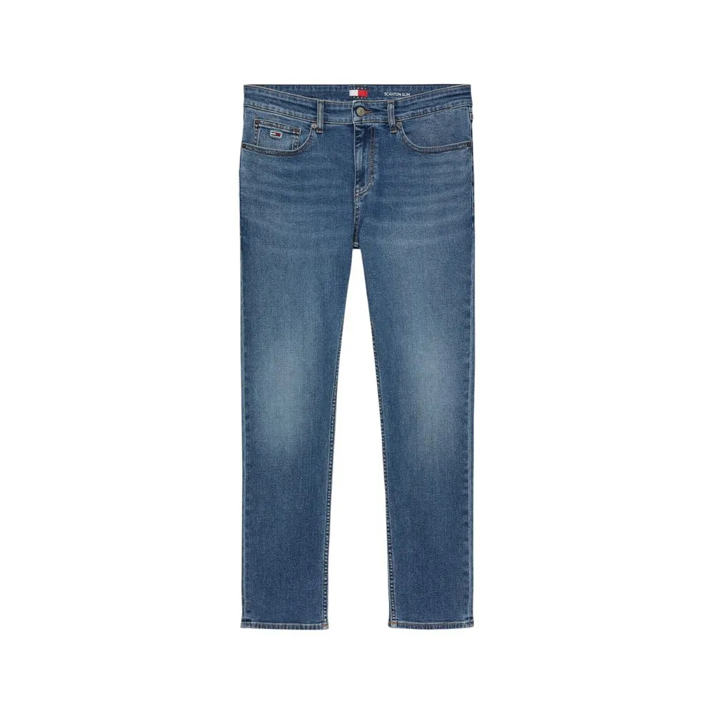 Tommy Hilfiger Jeans Men's Blue Cotton Rigenerato Jeans & Pant