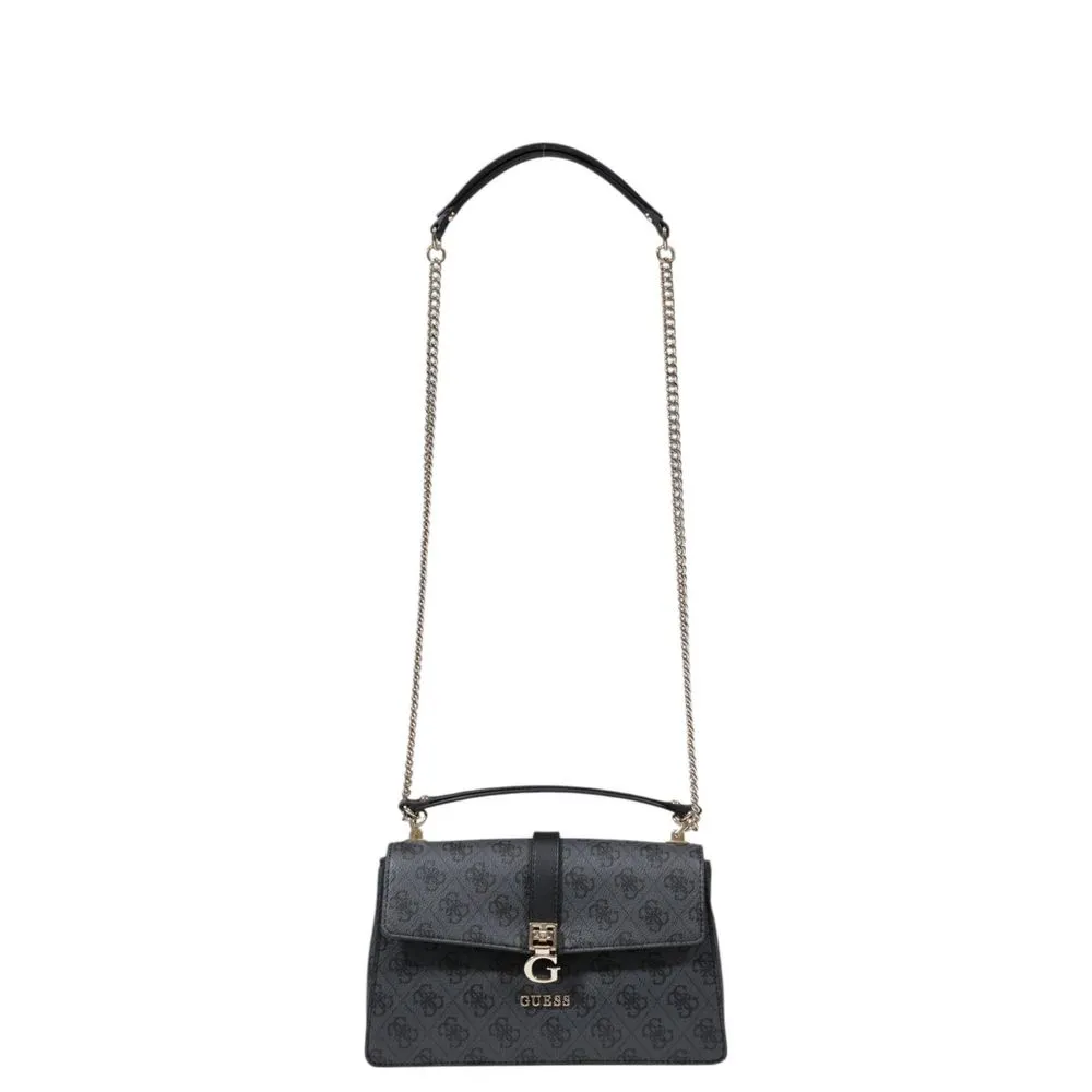 Guess Women's Gray Polyethylene Handbag
