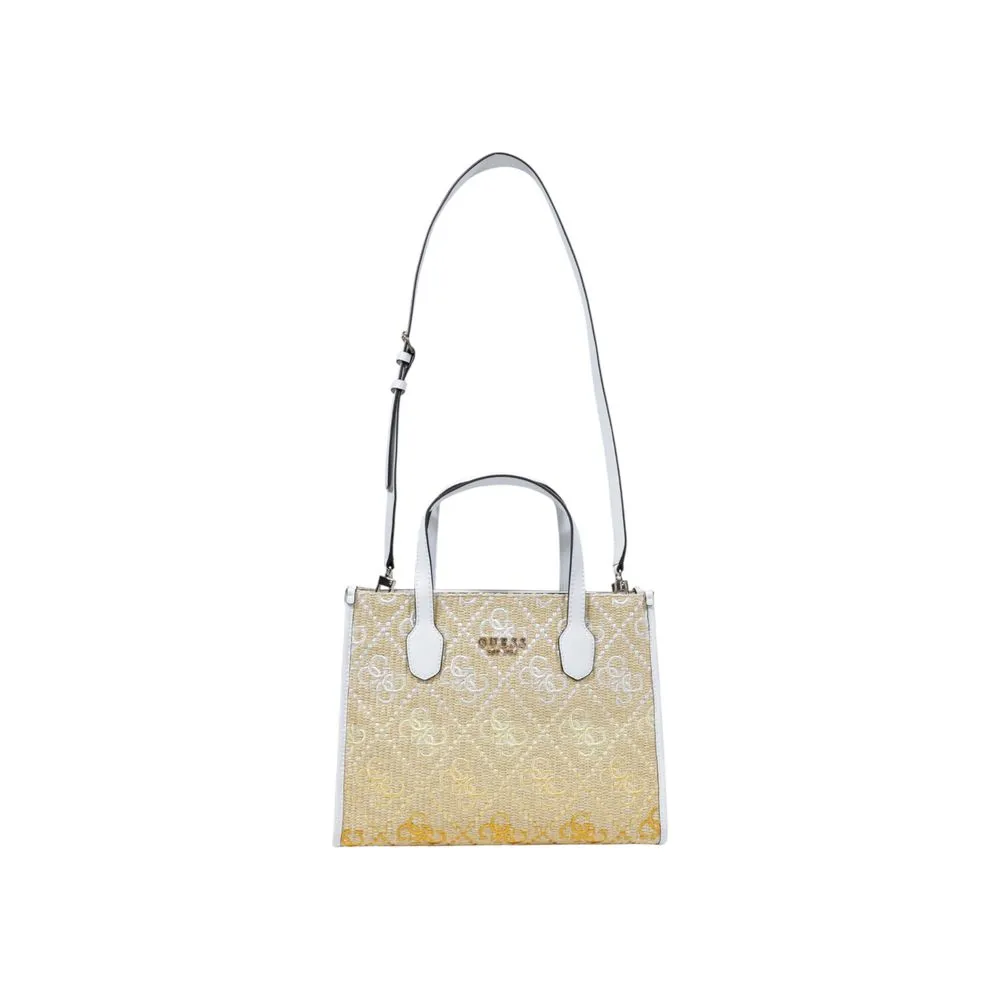 Guess Women's White Polypropylene Handbag