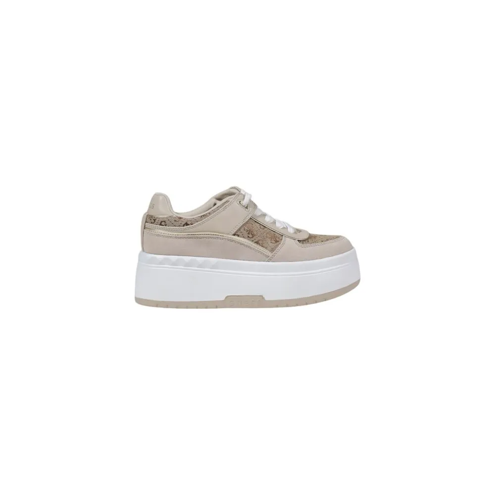Guess Women's Beige Polyethylene Sneaker