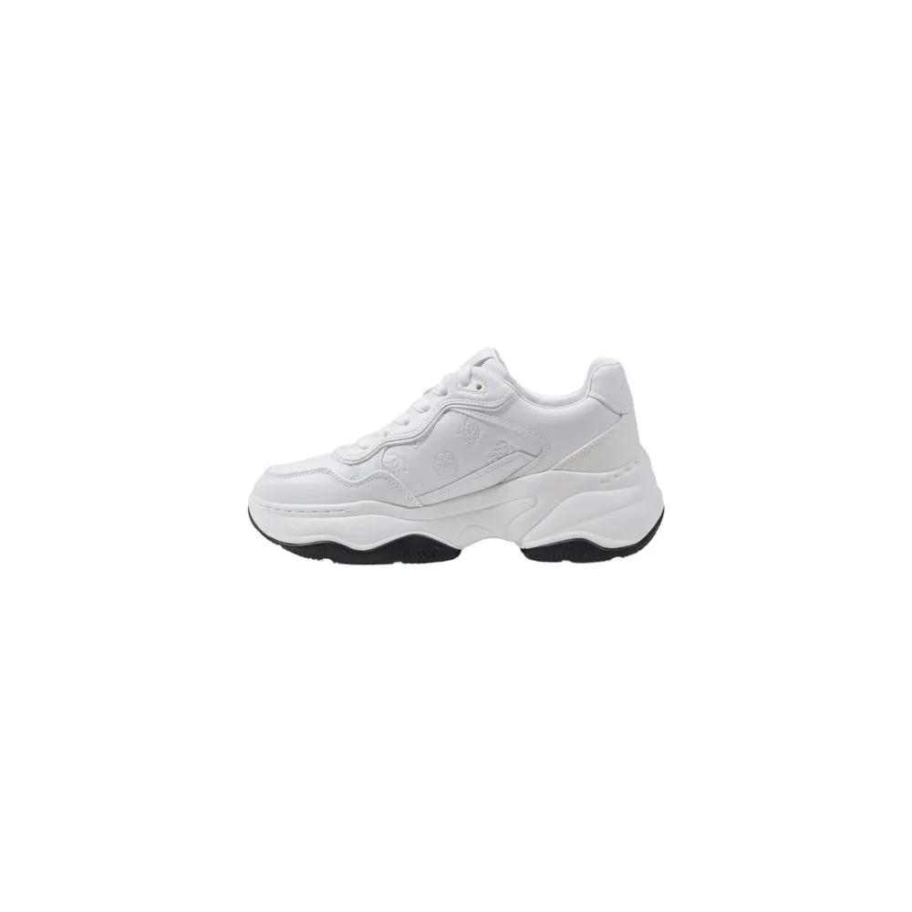 Guess Women's White Polyethylene Sneaker